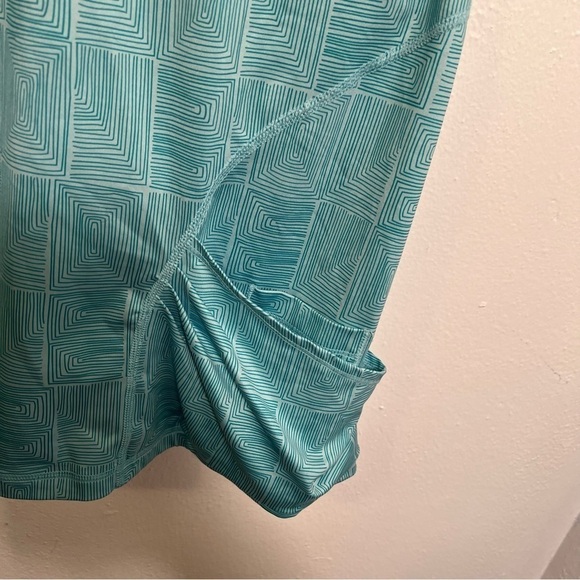 Lole Guell Tank Top with Racerback in Aqua Splash Square - Picture 5 of 14